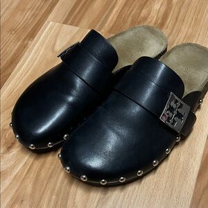 Tory Burch Mellow Studded Mule Black size 7